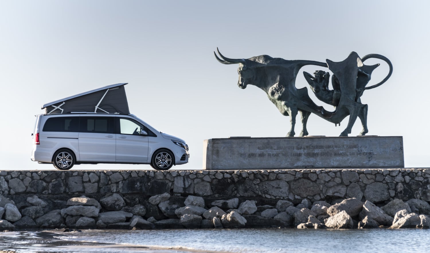 Die neue Mercedes-Benz V-Klasse und Marco Polo, Sitges/Spanien 2019 // The new Mercedes-Benz V-Class and Marco Polo, Sitges/Spain 2019