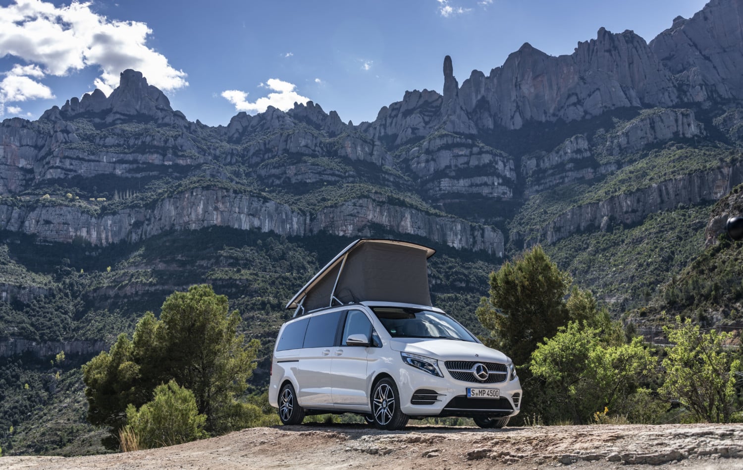 Die neue Mercedes-Benz V-Klasse und Marco Polo, Sitges/Spanien 2019 // The new Mercedes-Benz V-Class and Marco Polo, Sitges/Spain 2019