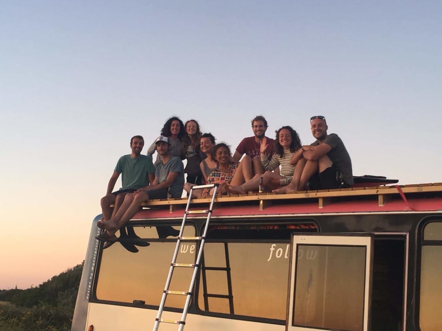 Rooftop bus La Torche