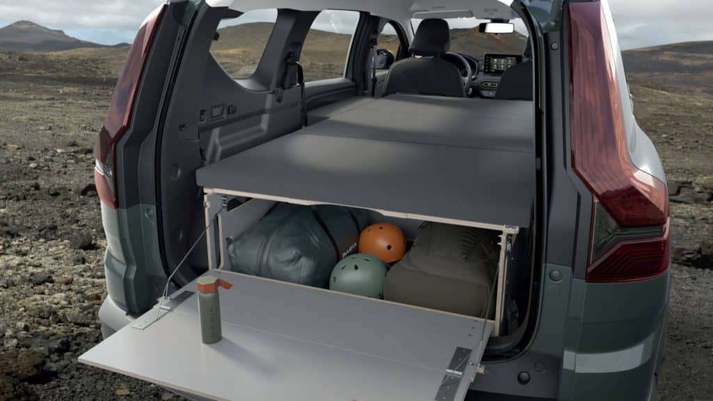 Kit amovible du pack Sleep pour le Dacia Jogger