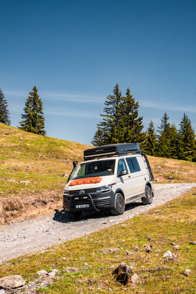 Campervans Mont-Blanc Expédition sur Volkswagen T6.1 4x4