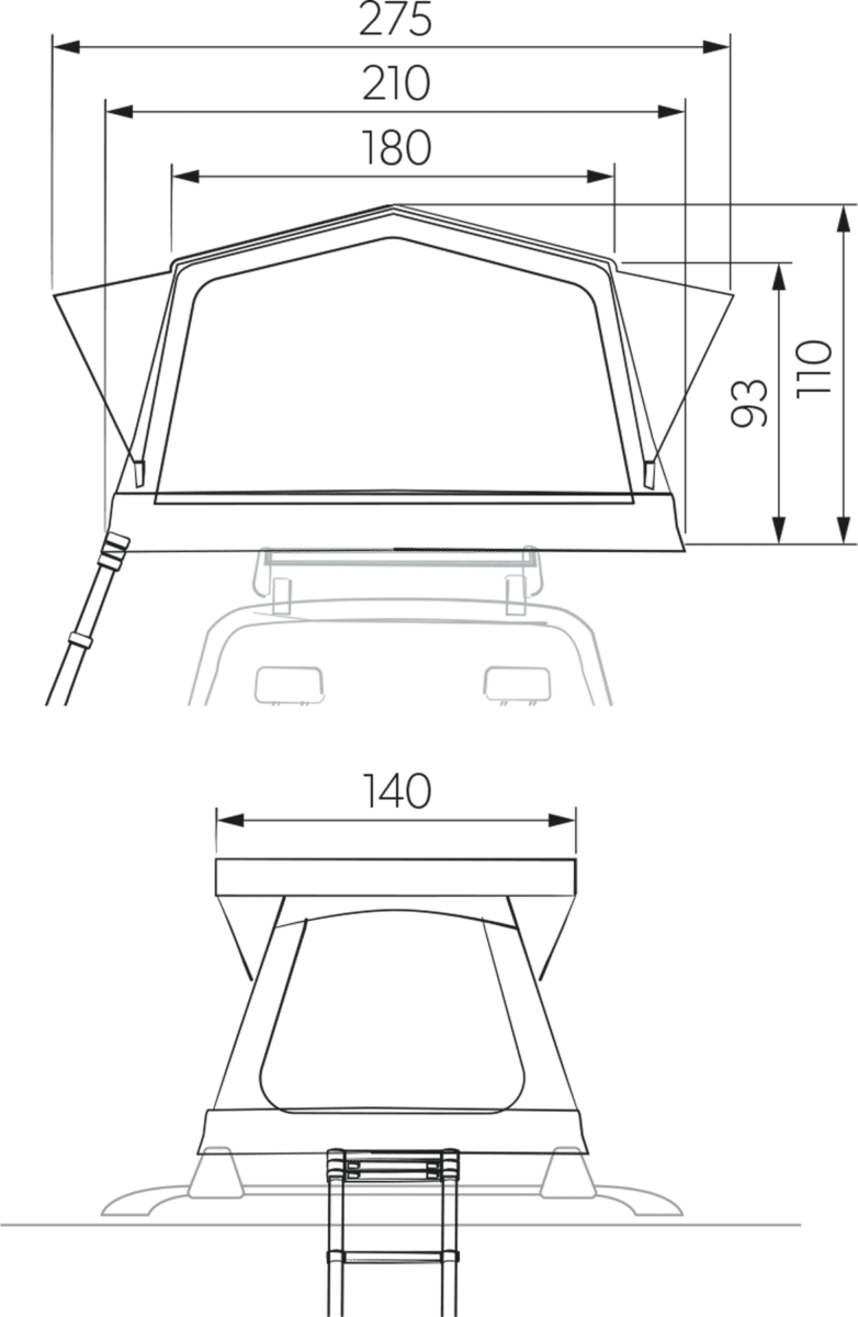 Dometic TRT 140 AIR Floorplan 2023-1