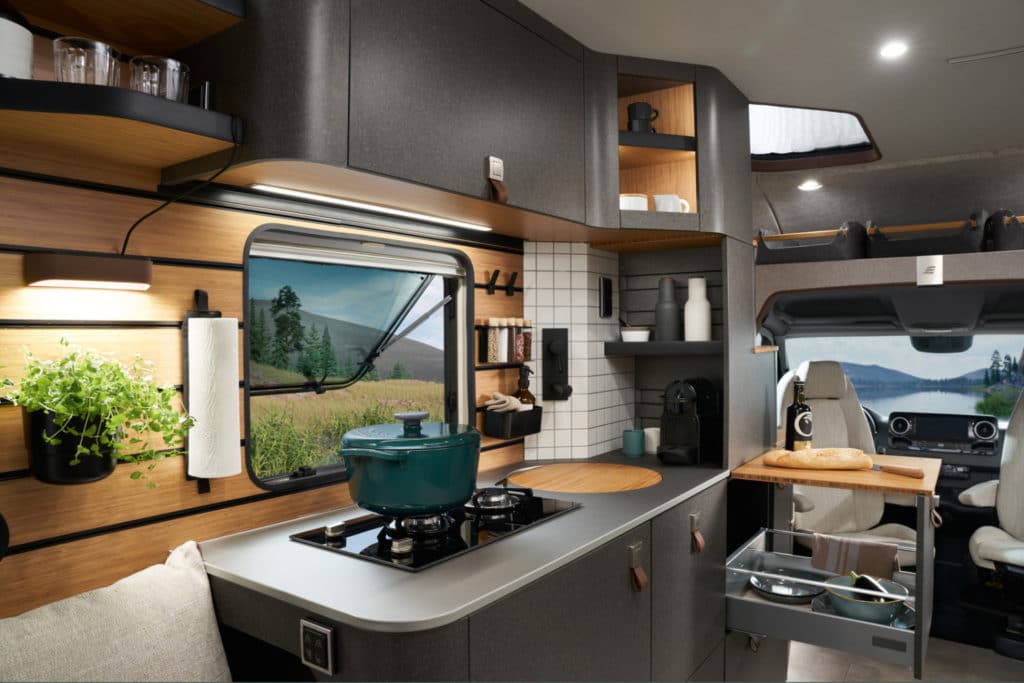 Hymer Venture S - intérieur cuisine